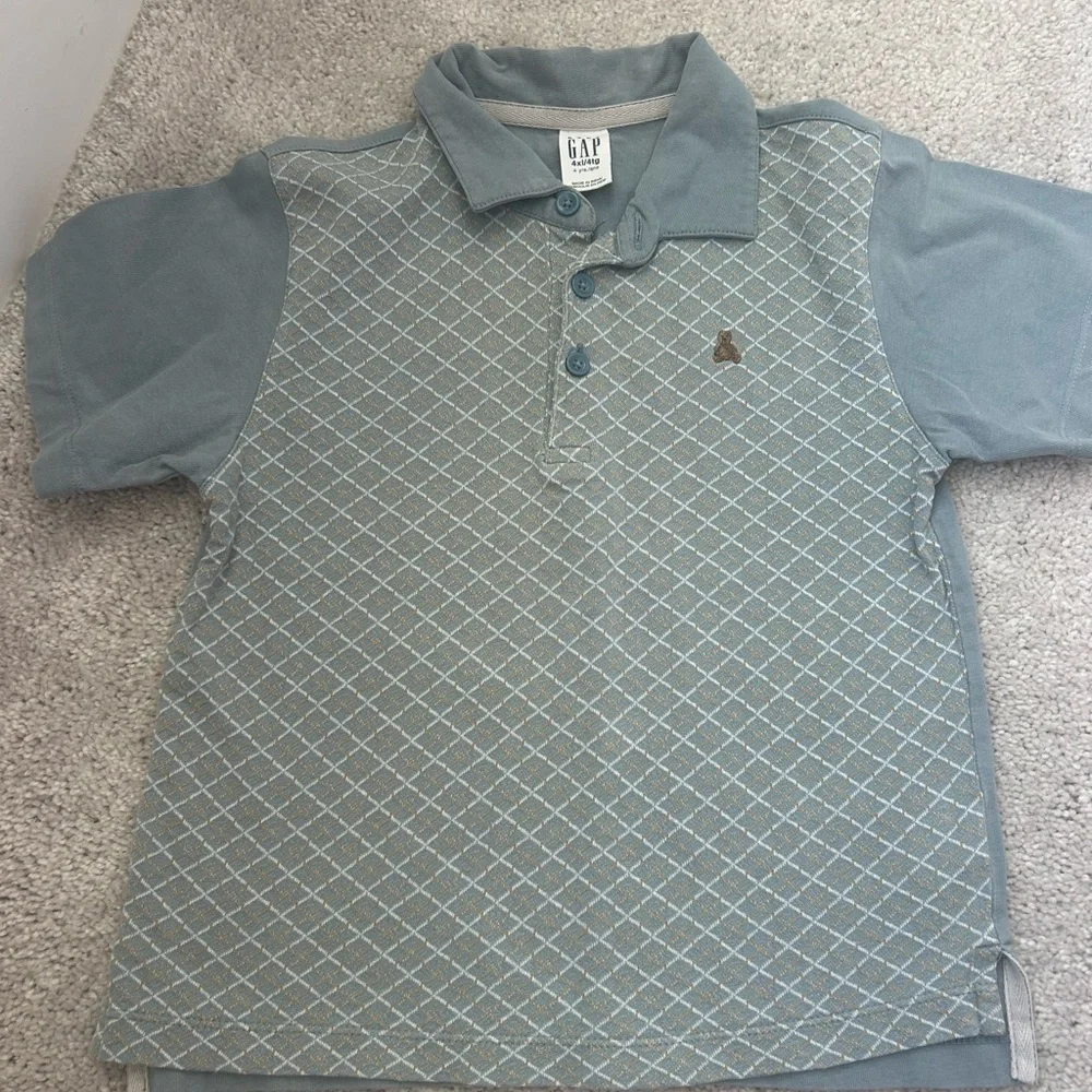 GAP Kids Blue Polo Shirt
